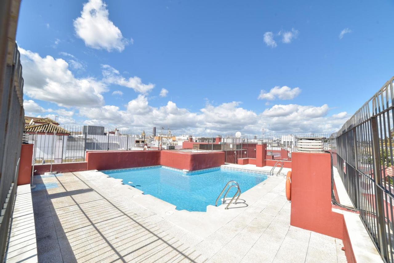 Apartament Peace, Pool & Parking At Centre Sewilla Zewnętrze zdjęcie